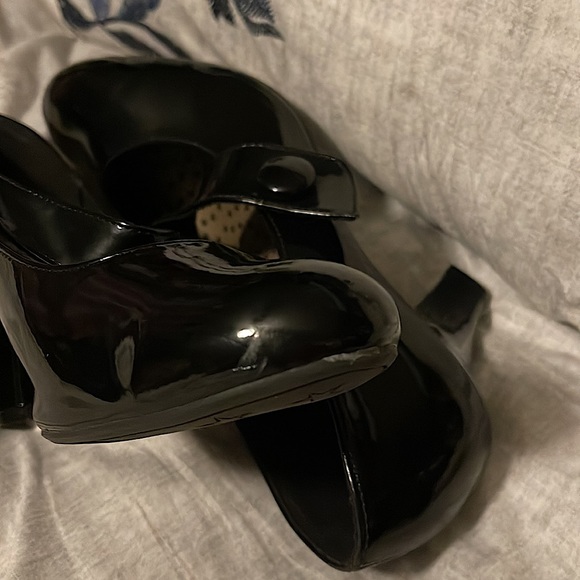 American Eagle Black Dress Shoes Women’s 7W - Picture 5 of 5